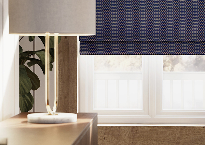 Sicily, Blue - Roman Blind - Image 5